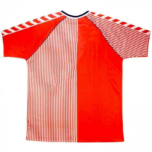 Camisa retrô da Dinamarca 1986