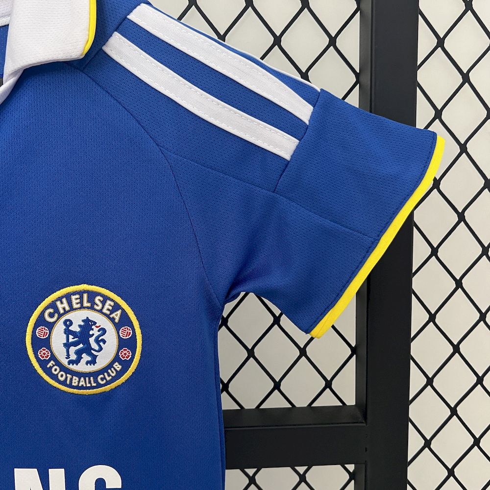 Chelsea 08/09 Champions League Home Kids Retro Jersey And Shorts