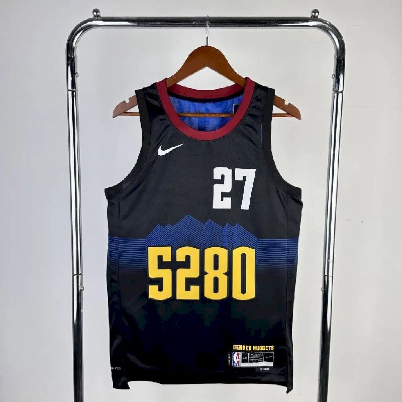 Denver Nuggets 2024/25 City Edition Black Color MURRAY#27