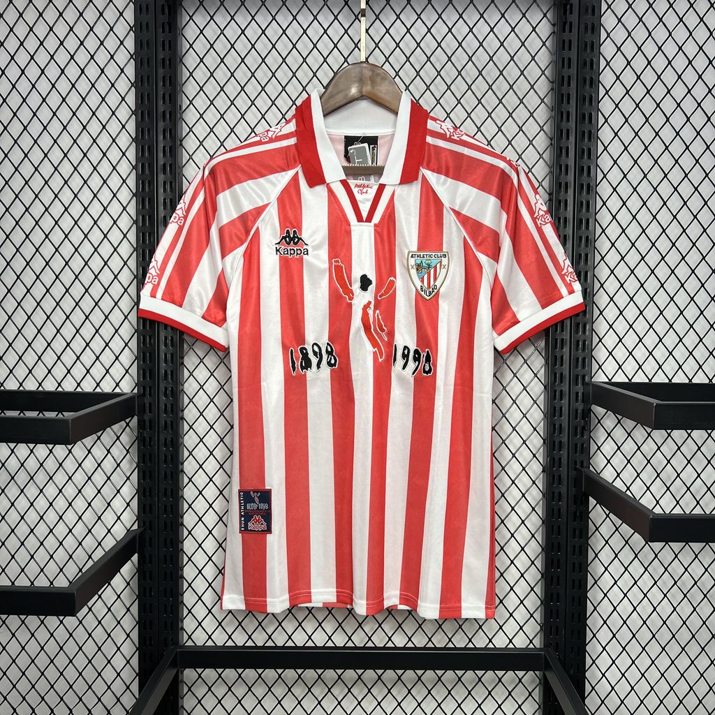 Camisa retrô do Athletic Bilbao 1997/98