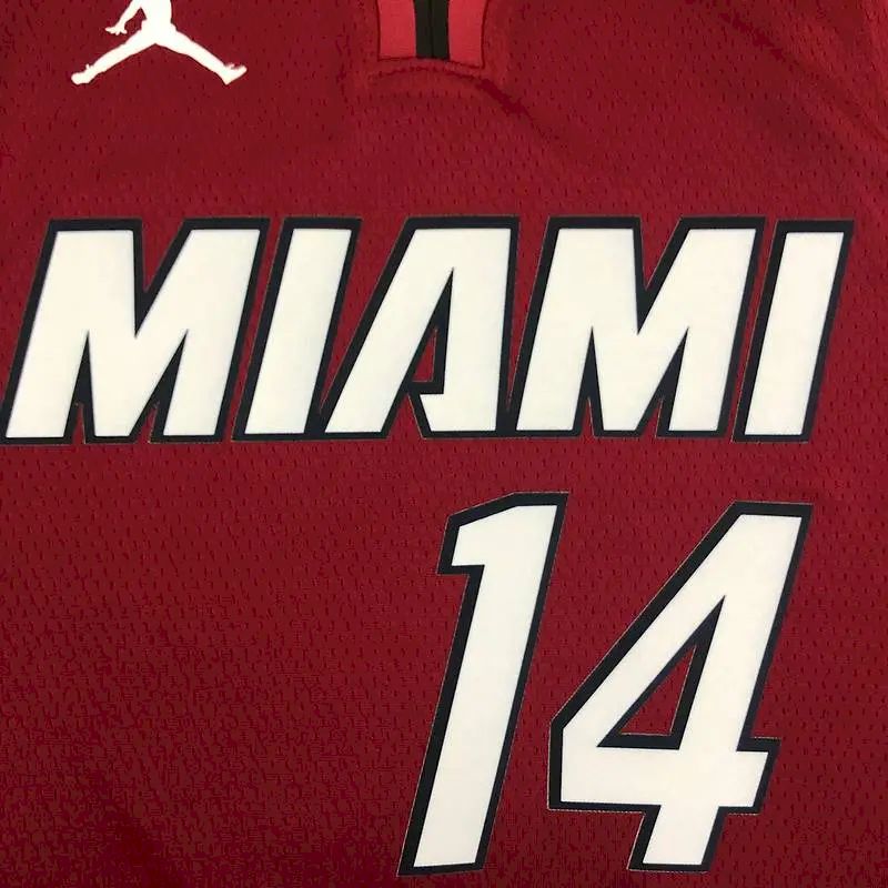 Men’s Tyler Herro Red 2020-21 Swingman Player Version Jersey – Statement Edition