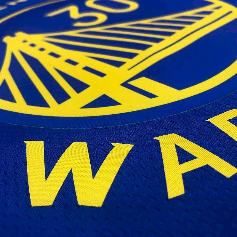 Camisa Stephen Curry Azul Masculina Versão Jogador – Edição Ícone