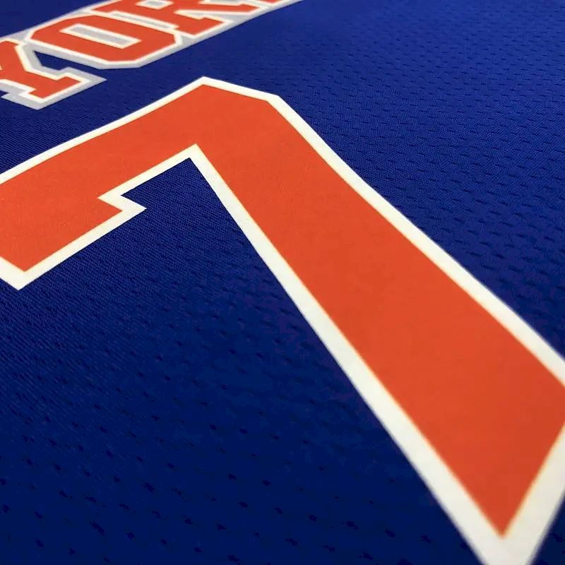 Men’s Carmelo Anthony Blue 2020-21 Swingman Player Version Jersey – Icon Edition