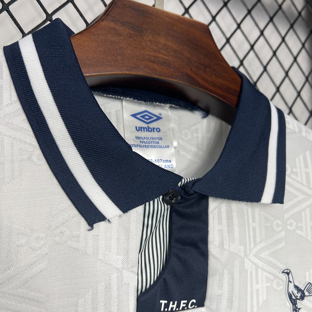 Camisa retrô do Tottenham Hotspur 1991/93