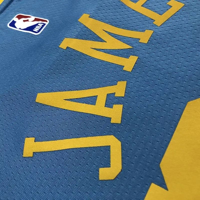 LeBron James Men’s Blue Swingman Team Jersey – MPLS Classical Edition