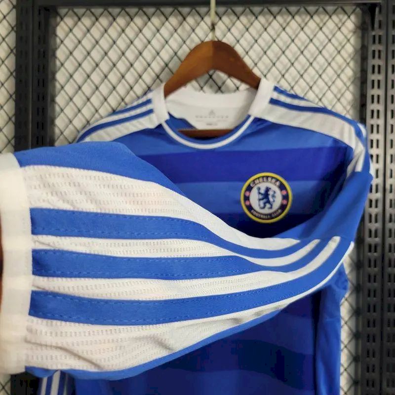 Camisa retrô de mangas compridas do Chelsea 2011/12 Home