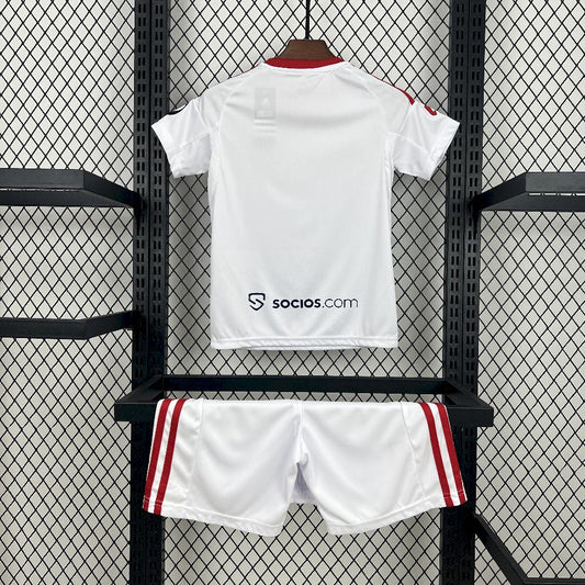 Sevilla 2025/26 Home Jersey Kids Kit