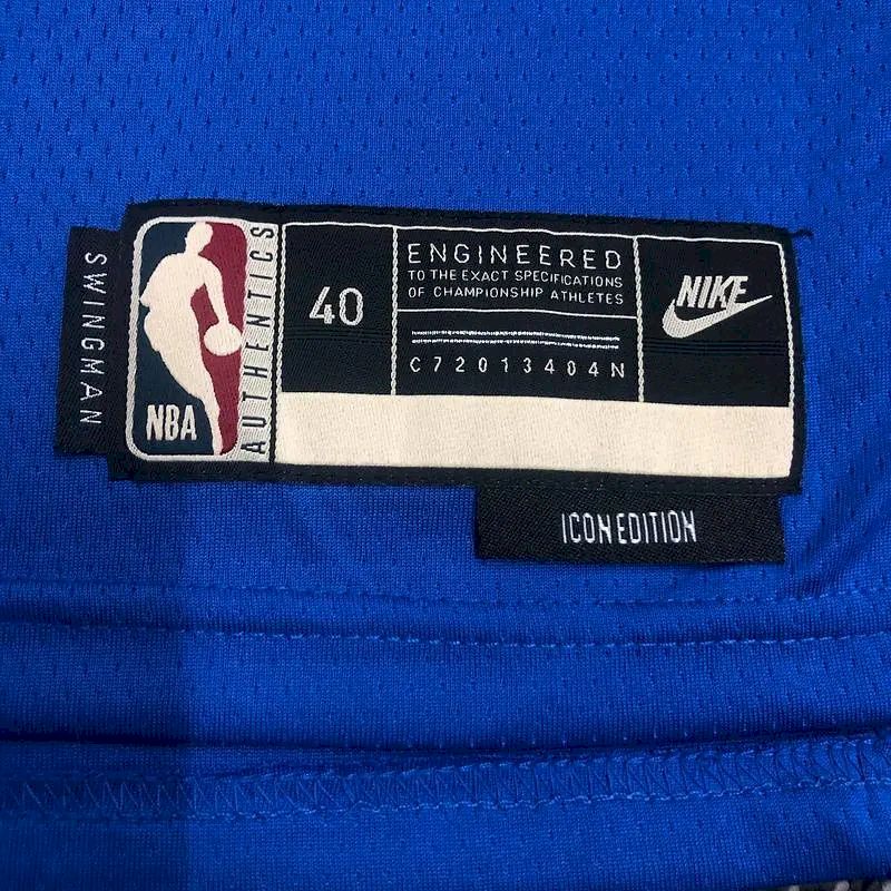 Camisa Stephen Curry Azul Masculina - Edição Clássica do 75º Aniversário