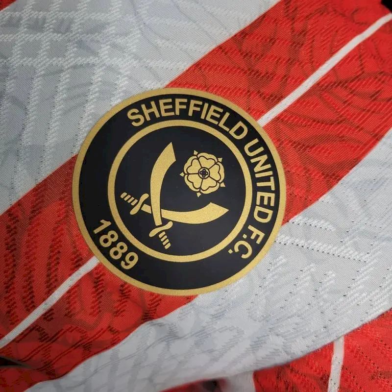 Sheffield United 2023/24 Home Jersey Player Version