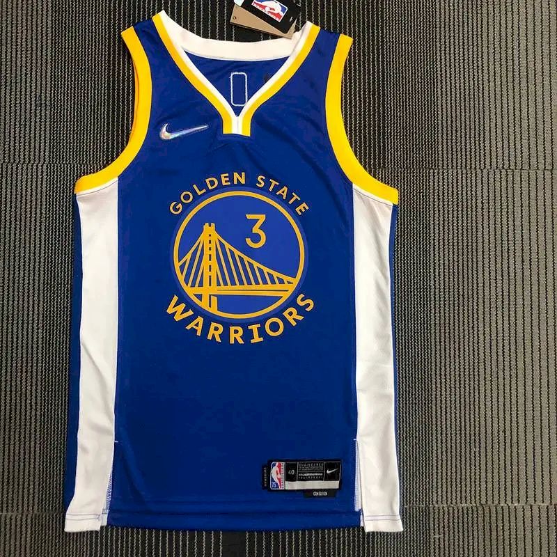 Camisa Jordan Poole Azul Masculina – Edição de 75º Aniversário