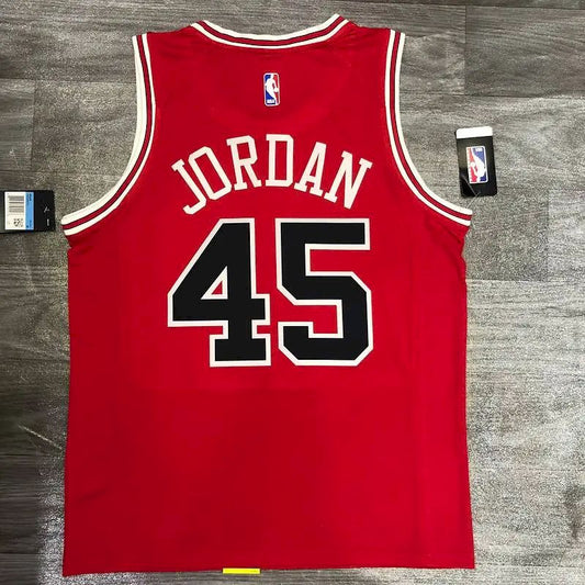 Camisa Michael Jordan Masculina Vermelha Versão Jogador – Edição Clássica