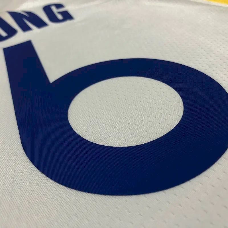 Camisa masculina Nick Young White Team – Edição de 75º aniversário