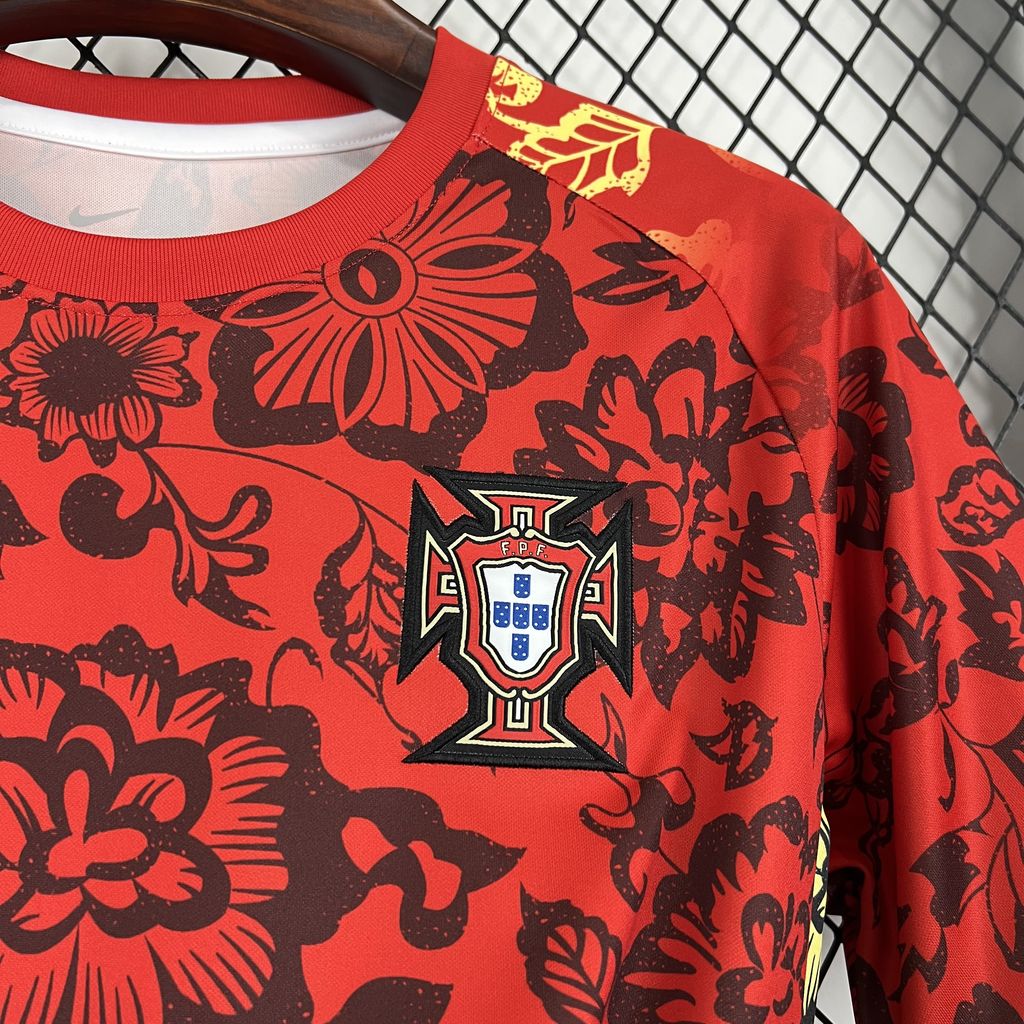 Camisa Vermelha Edição Especial Portugal 2024/25