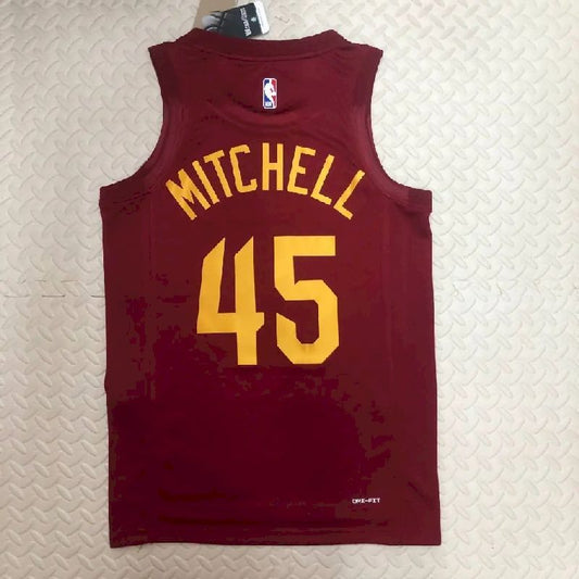 Camisa masculina do time visitante Donovan Mitchell