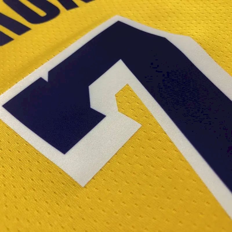 Carmelo Anthony Men’s Yellow Swingman Team Jersey – Icon Edition
