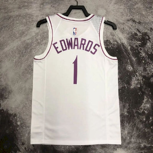 Camisa branca masculina Anthony Edwards Team