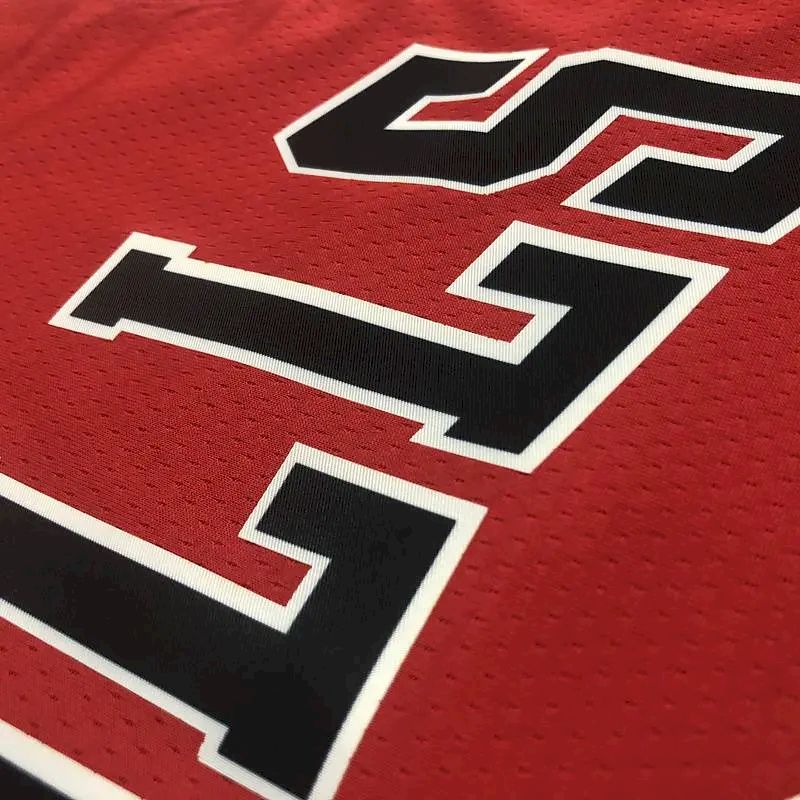 Camisa vermelha masculina Swingman Dennis Rodman – Edição Ícone