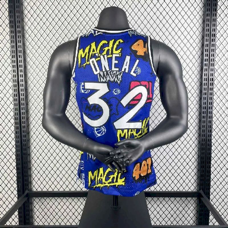 Camisa masculina M&N 1994/95 Shaquille O'Neal retrô
