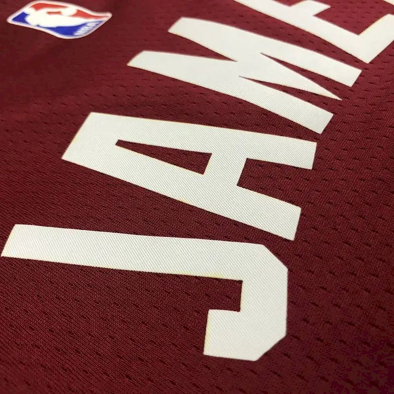 Men’s LeBron James Red 2020-21 Swingman Player Version Jersey – Statement Edition