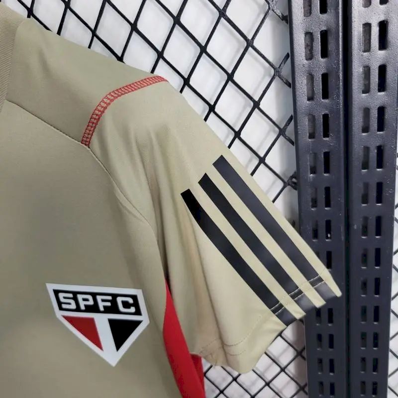 Camisa feminina do treino pré-jogo do São Paulo 2023/24