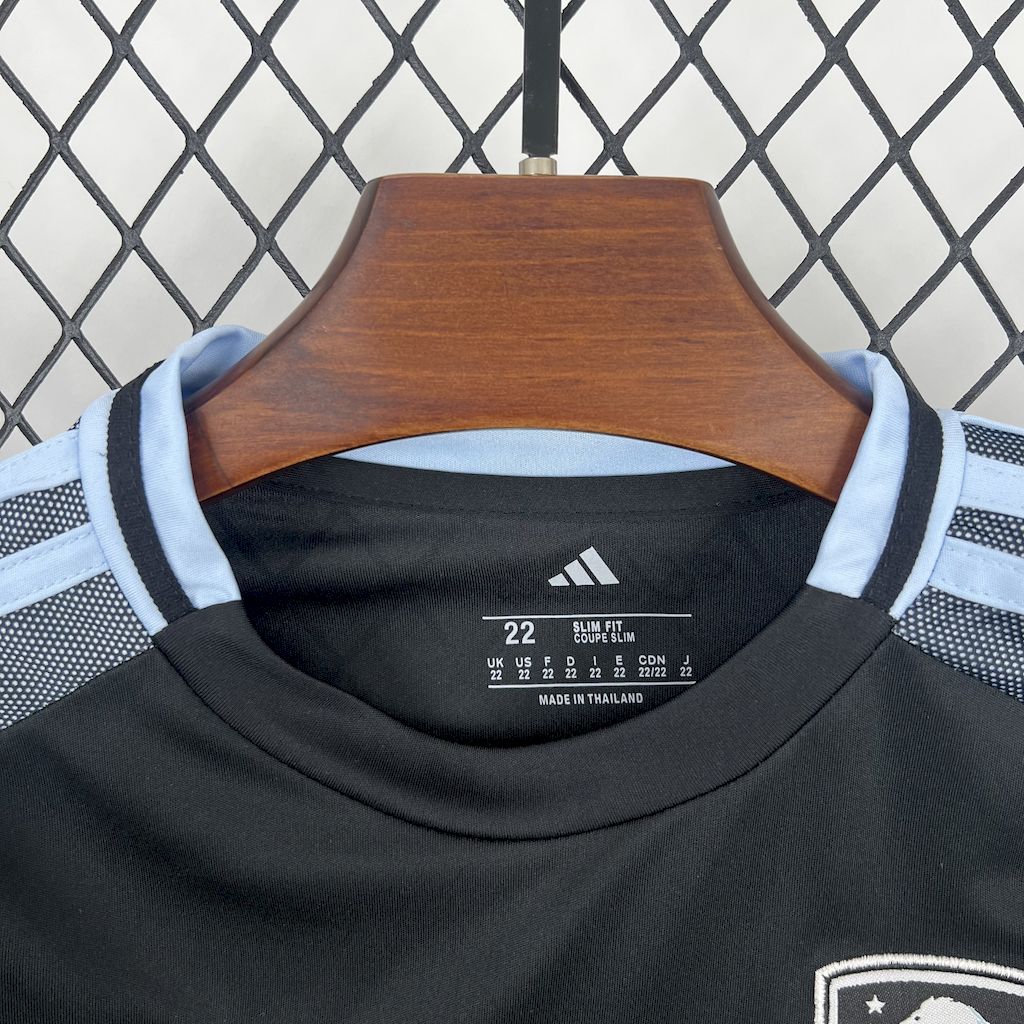Aston Villa 2025/26 Away Kids Kit