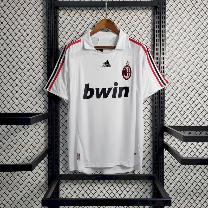 Camisa retrô reserva do AC Milan 2007/08