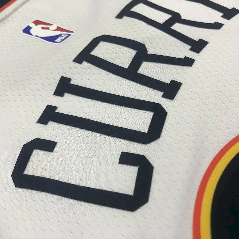 Camisa Swingman Throwback Branca Masculina Klay Thompson – Edição Clássicos Retrô