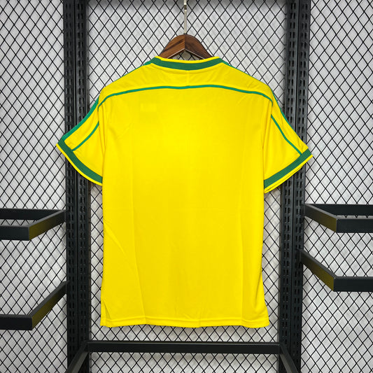 Camisa retrô titular do Brasil 1998/2000