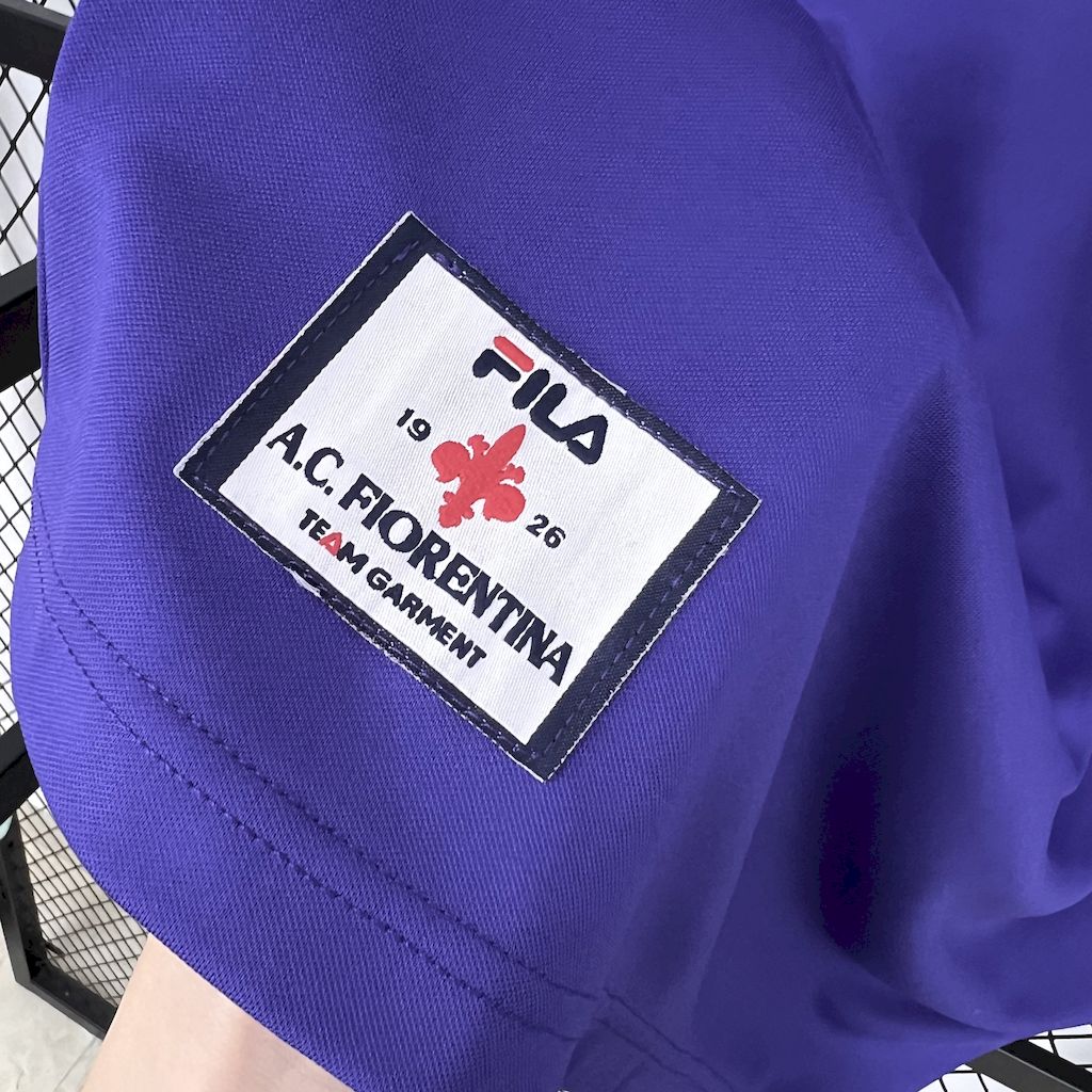 Camisa retrô de mangas compridas da Fiorentina 1998/99 Home