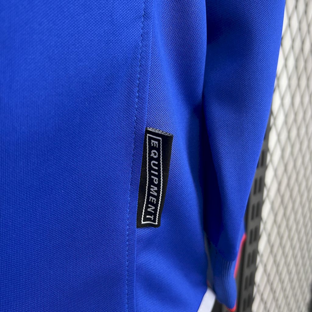 Camisa retrô de mangas compridas da seleção japonesa de 2000