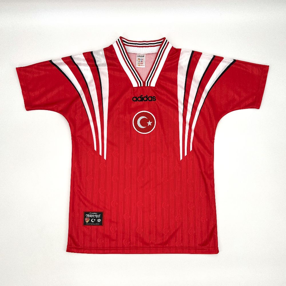 Camisa retrô da Turquia 1996