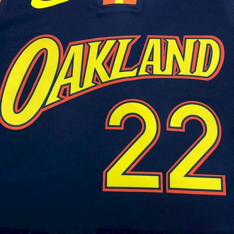 Men’s Andrew Wiggins 2020-21 Navy Swingman Jersey – City Edition
