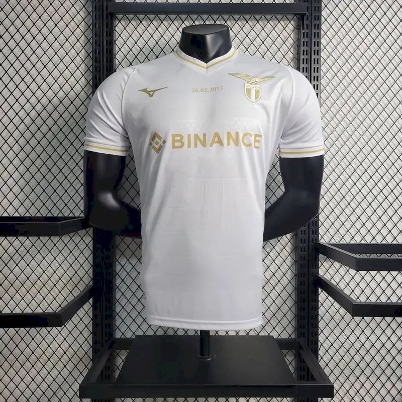 Lazio 2023/24 10th Anniversary Edition Jersey Player Version White
