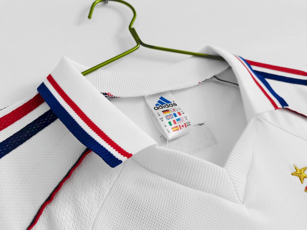 Camisa reserva retrô da França para a Copa do Mundo de 1998