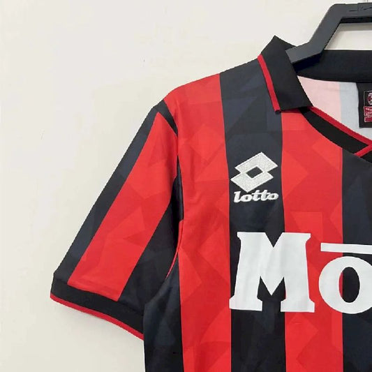 Camisa retrô do AC Milan 1993/94