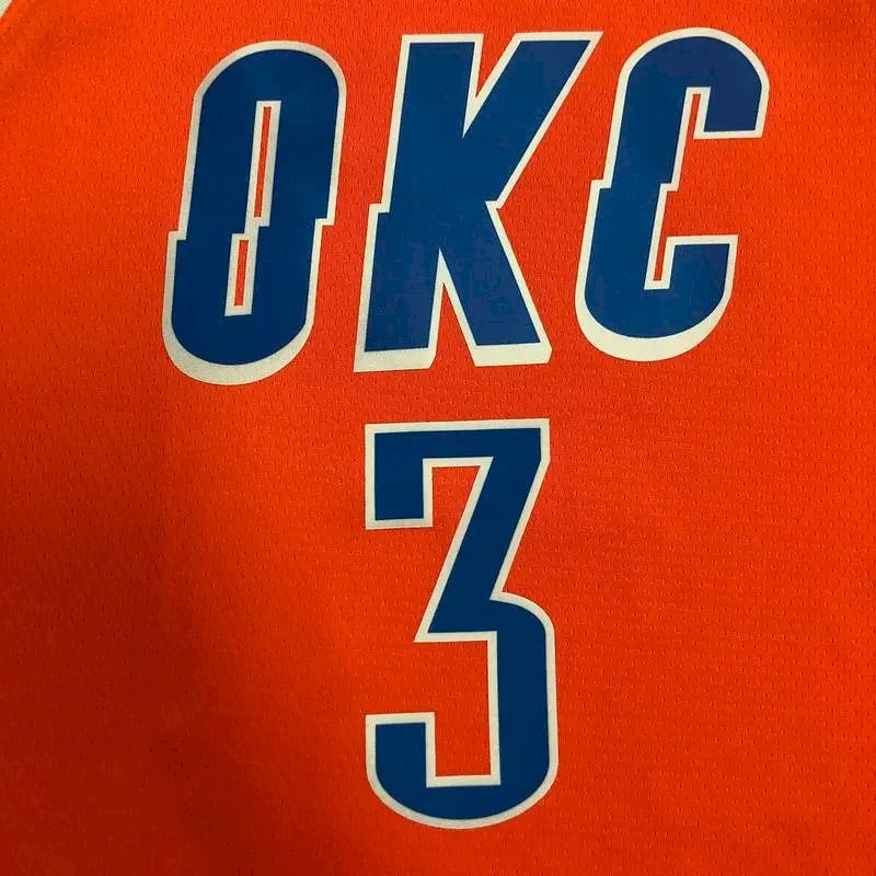 Camisa laranja masculina Chris Paul Swingman – Edição Statement