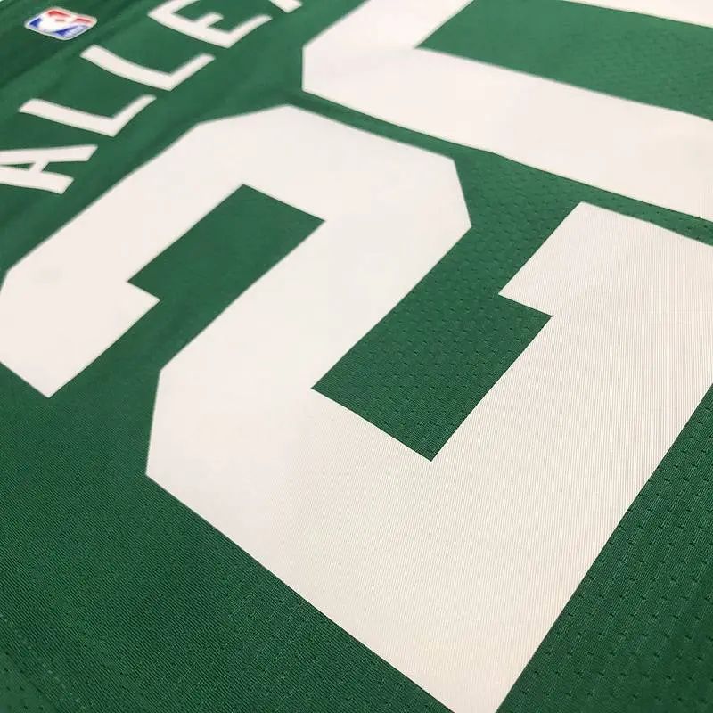 Camisa masculina Ray Allen verde versão jogador - Edição Ícone