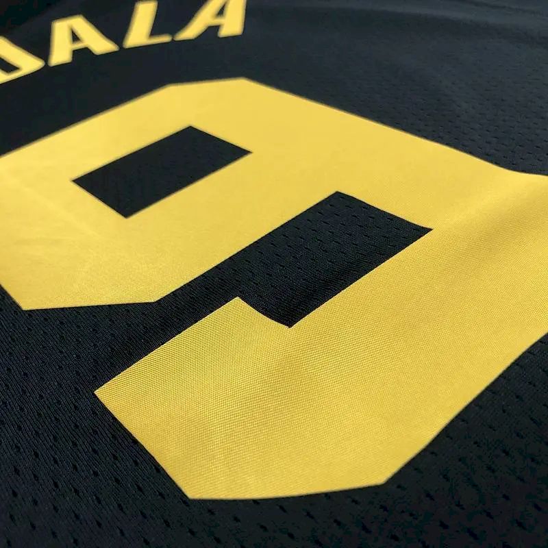 Men’s Andre Iguodala Black Team Jersey – 75th Anniversary City Edition