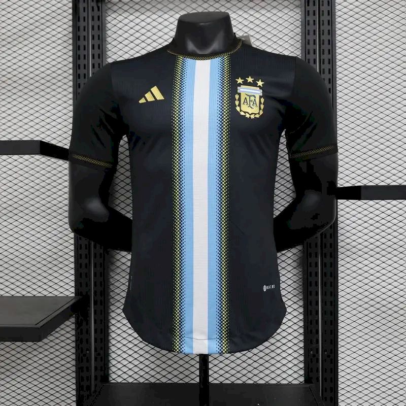 Argentina 2023/24 Special Edition Jersey Player Version Black