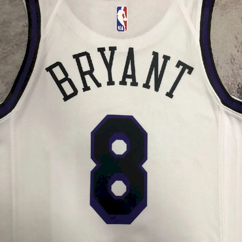 Men’s Kobe Bryant White Team Jersey – City Edition
