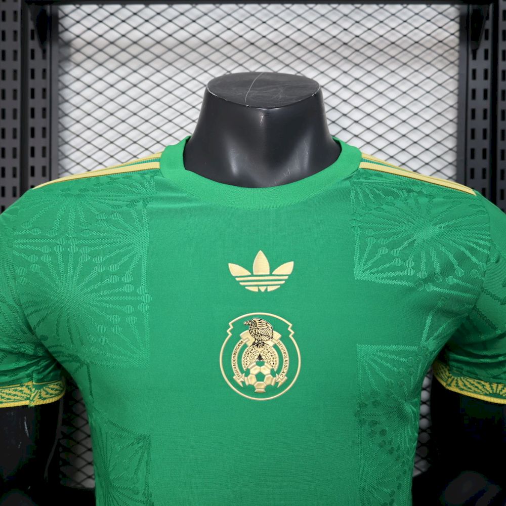 Mexico 2025/26 Gold-Green Special Edition Jersey Player Version