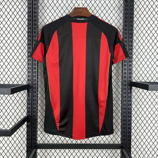 Camisa retrô do AC Milan 2010/11