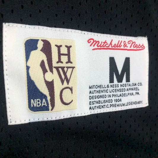 Camisa preta masculina Allen Iverson Player – Edição retrô