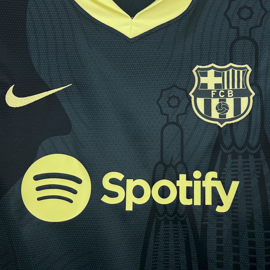 Barcelona 2024/25 Dark green training Jersey