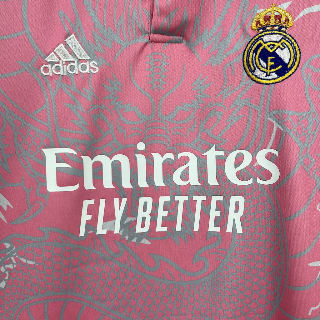 Real Madrid 2023/24 Pink Dragon Special Edition Kids Kit