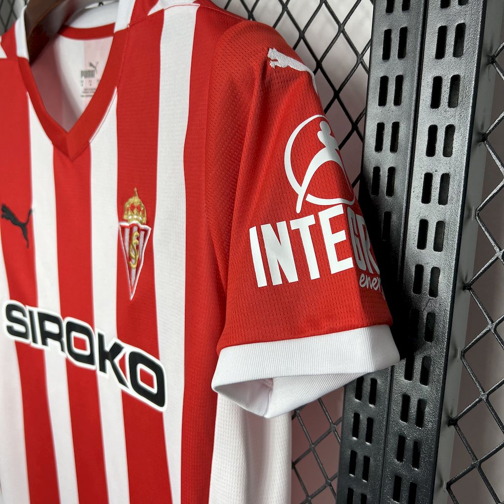 Sporting de Gijón 2024/25 Home Jersey