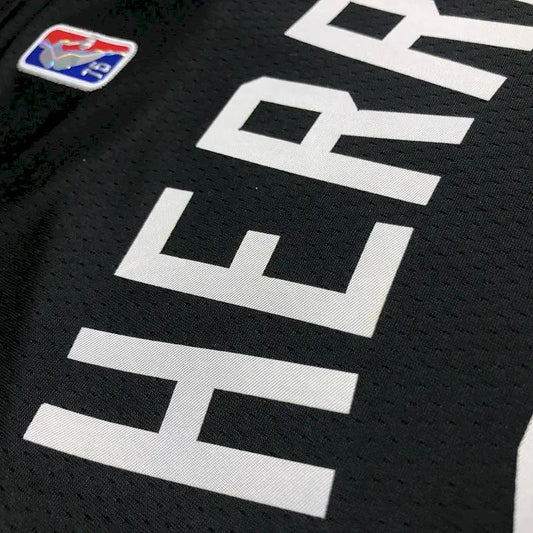 Men’s Tyler Herro Black Team Jersey – 75th Anniversary City Edition
