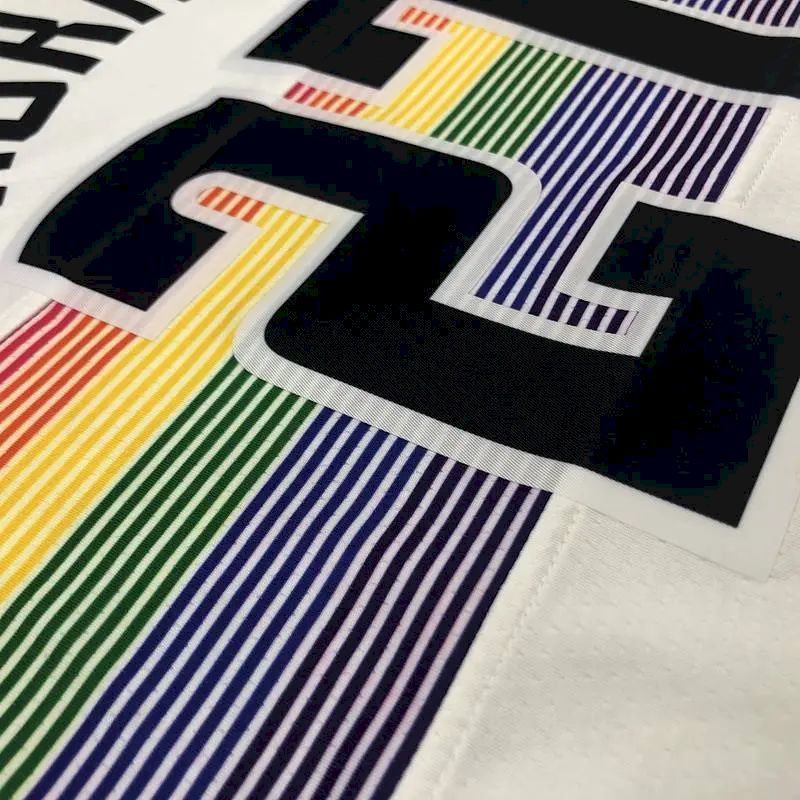 Camisa Jamal Murray White Masculina Versão Jogador - Edição Clássica Retro