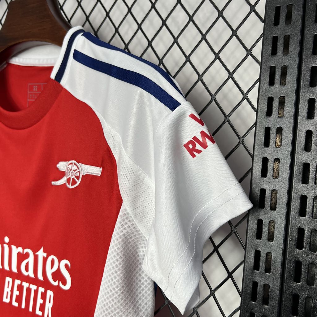 Arsenal 2024/25 Home Kids Kit
