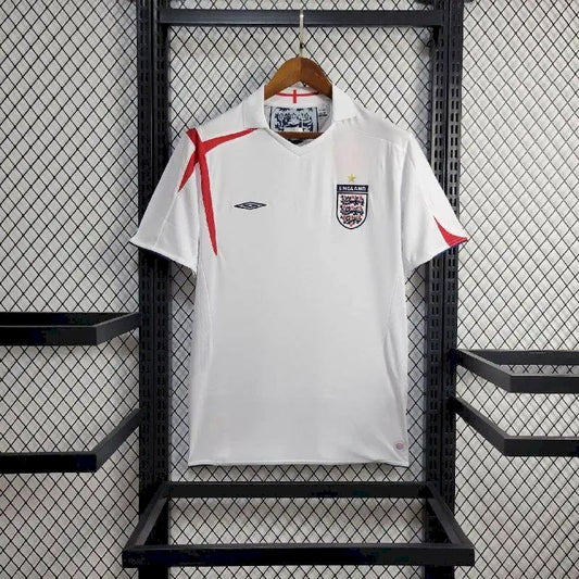 Camisa retrô da Inglaterra 2005